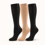 Zippered Knee-High Compression Socks view 1