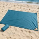 Compact Sand-Resistant Beach Blanket view 2